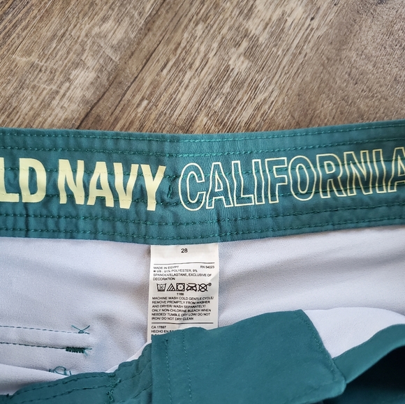OLD NAVY swim trunks surf shorts Size 28 - Picture 5 of 7